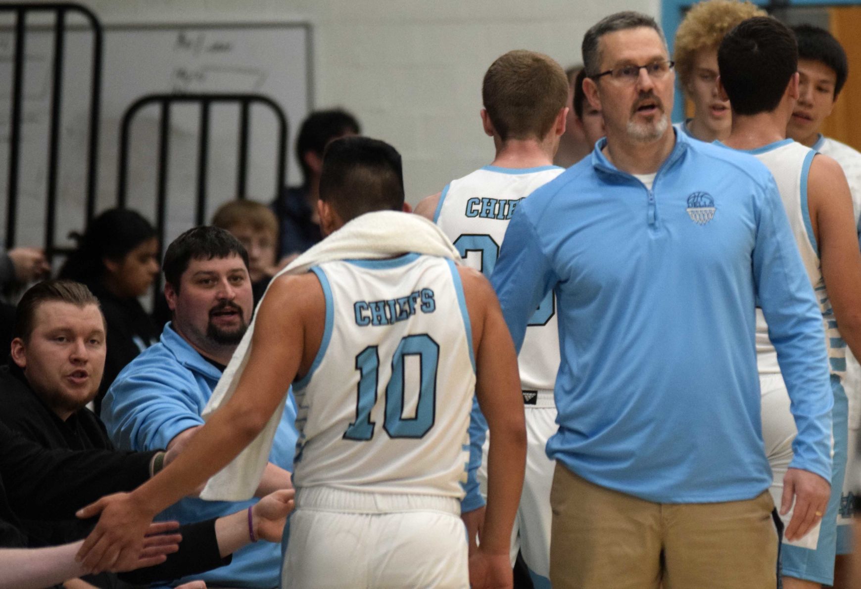 Wisconsin Dells coach Brad Rohling